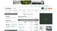 Desktop Screenshot of fargogasprices.com